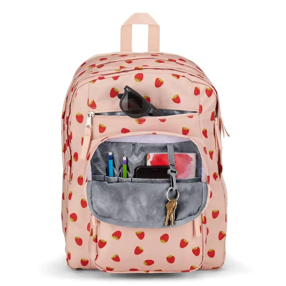JanSport Big Student backpack in Strawberry Shower -NWT! - Picture 8 of 8